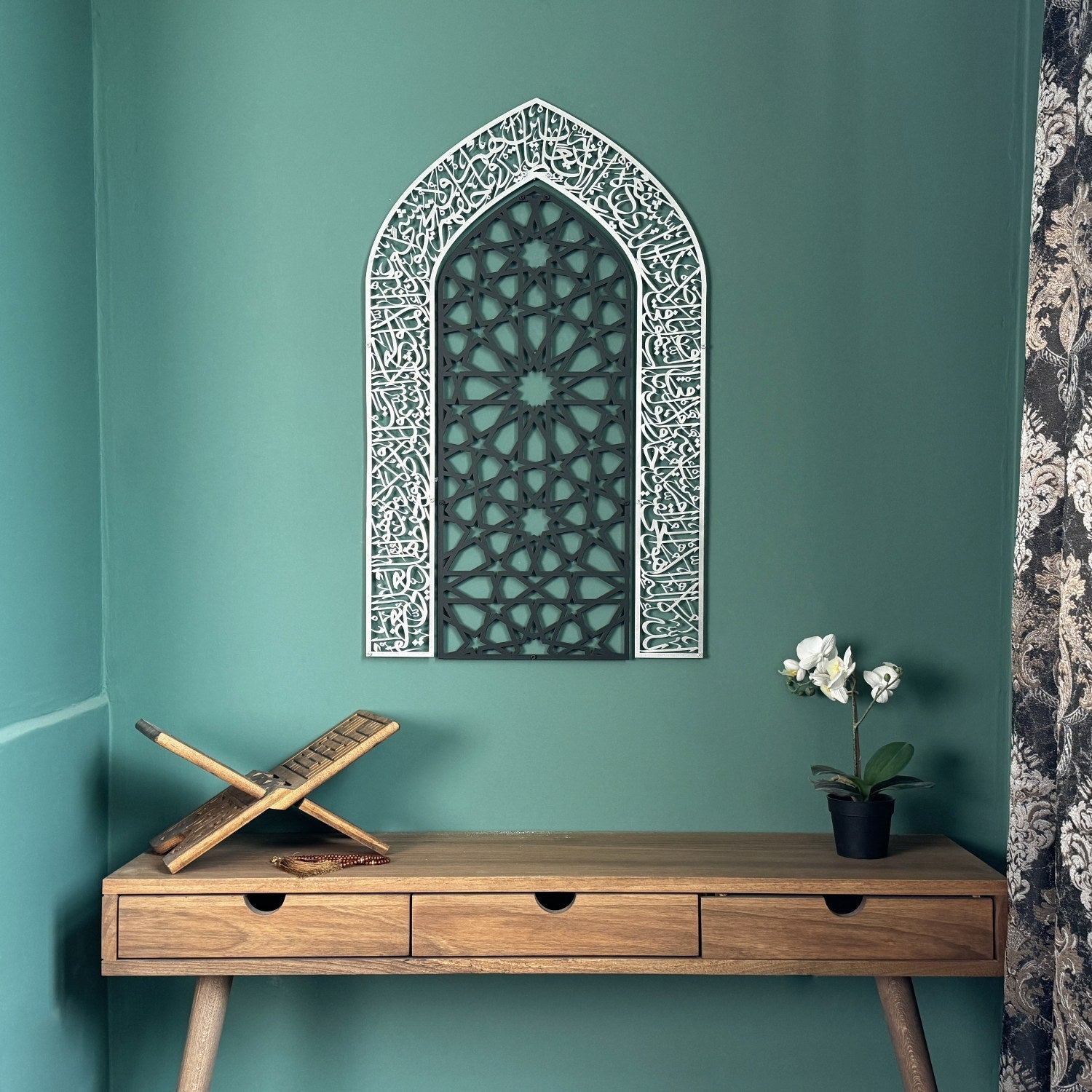mihrab-dome-design-ayatul-kursi-metal-wall-art-islamic-art-piece-islamicwallartstore