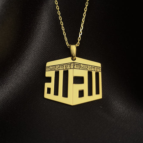 3d-kaaba-design-islamic-necklace-18k-gold-plated-silver-pendant-muslim-jewelry-ideal-islamic-gift-necklace-islamicwallartstore