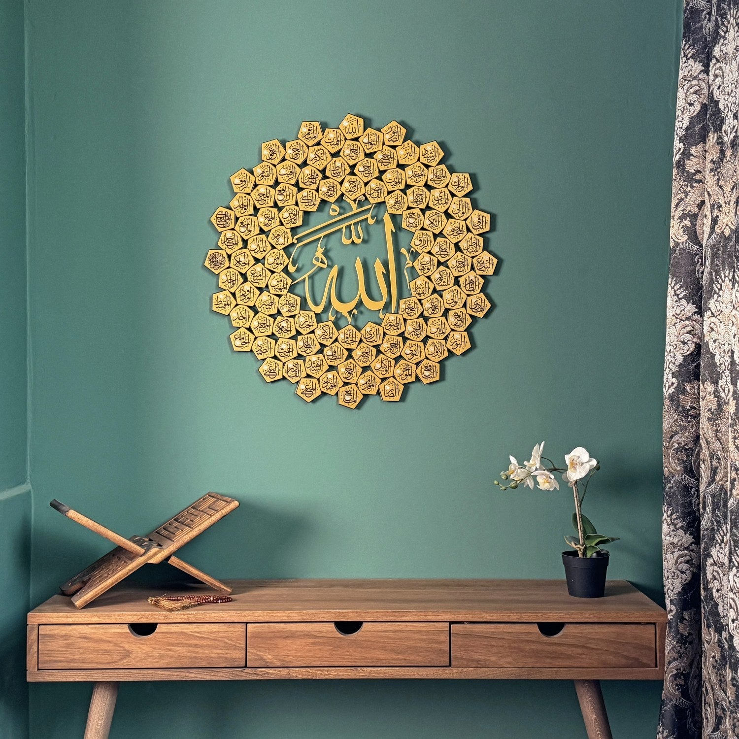 al-asma-ul-husna-99-names-of-allah-metal-wall-art-uv-printed-wall-art-islamicwallartstore