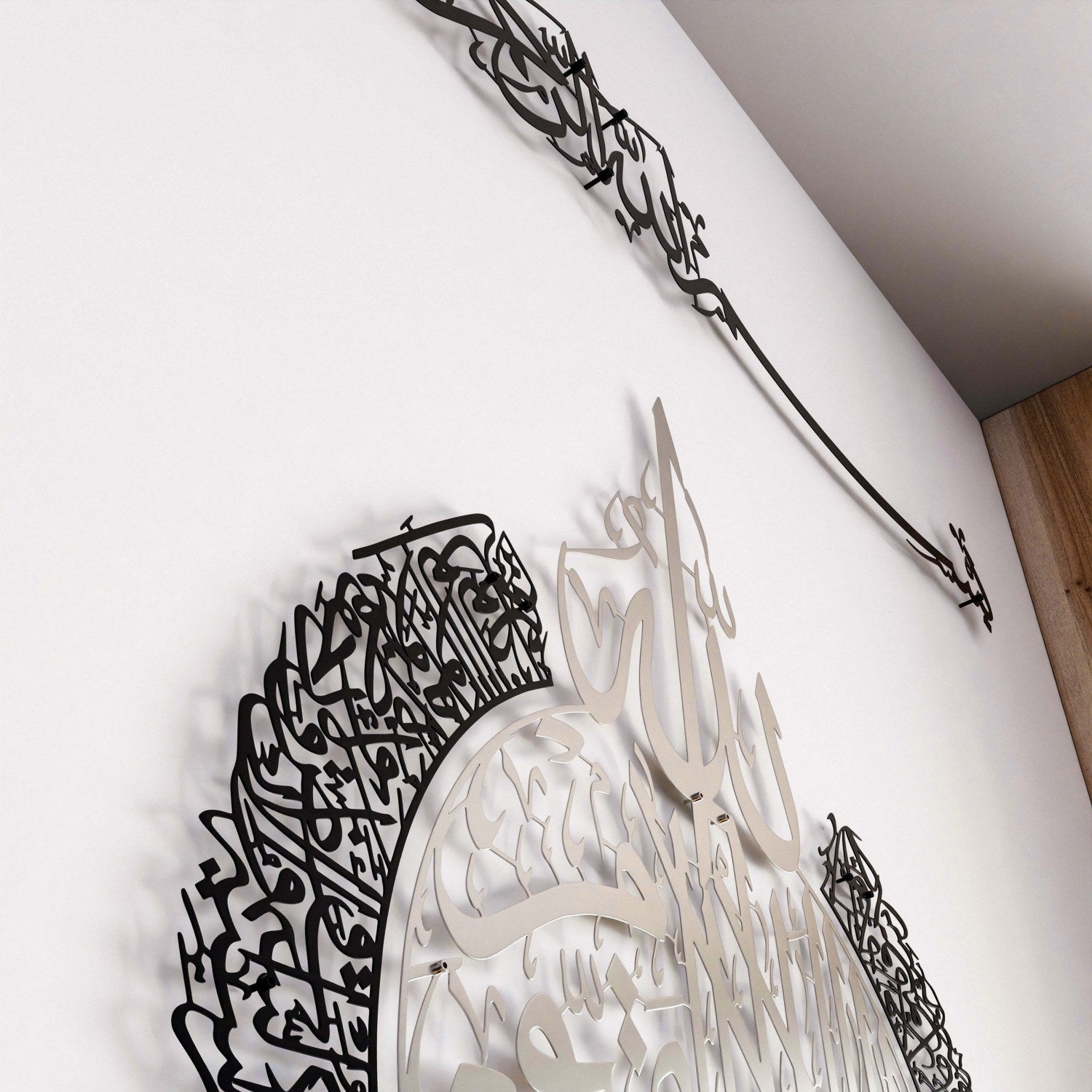 eye-catching-ayatul-kursi&bismillah-exclusive-set-in-silver-black-perfect-for-indoor-and-outdoor-decor-islamicwallartstore