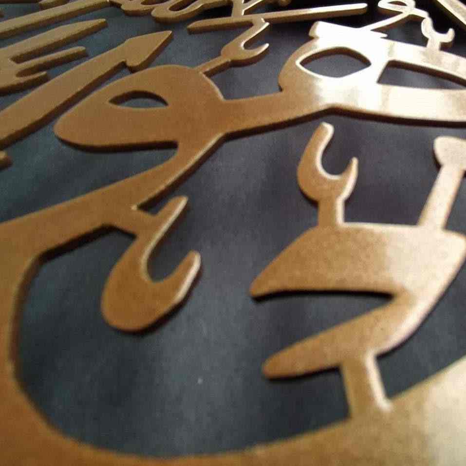 Allah (c.c) and Mohammad (pbuh) Bookend - Islamic Wall Art Store