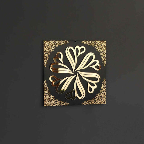 ALLAH (SWT) Names Wooden Acrylic Islamic Wall Art - Islamic Wall Art Store