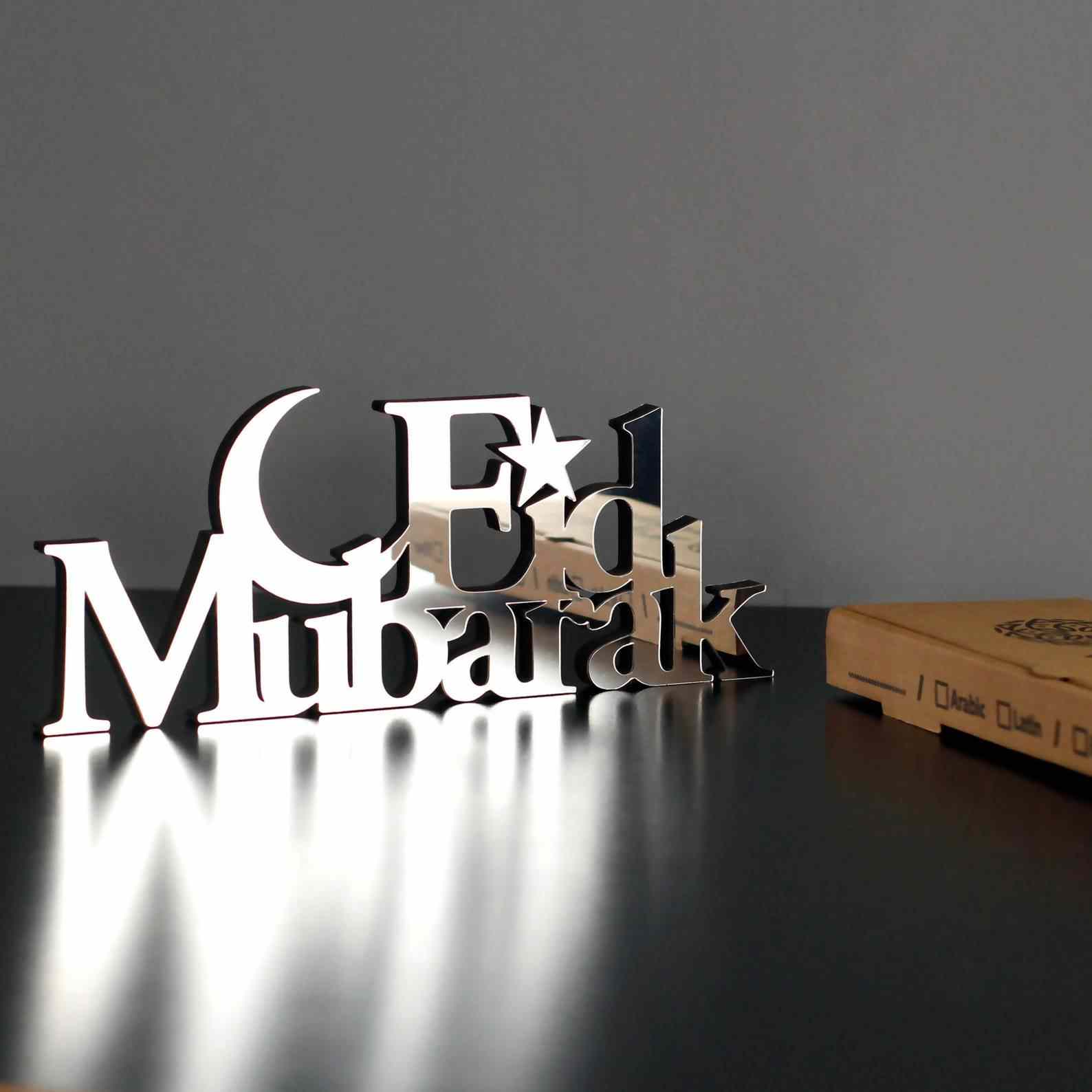 Eid Mubarak Table Top Decor - Style 1 - Islamic Wall Art Store