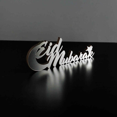 Eid Mubarak Table Top Decor - Style 2 - Islamic Wall Art Store