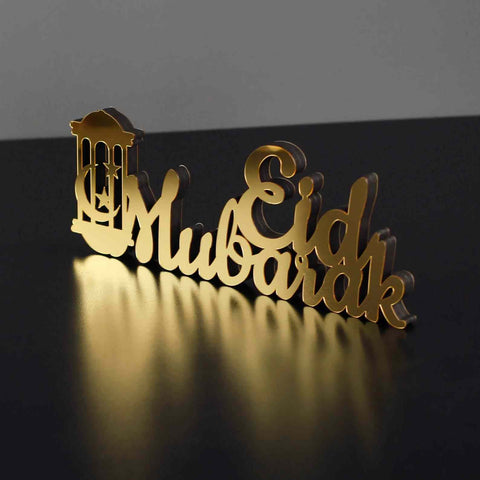 Eid Mubarak Table Top Decor - Style 3 - Islamic Wall Art Store