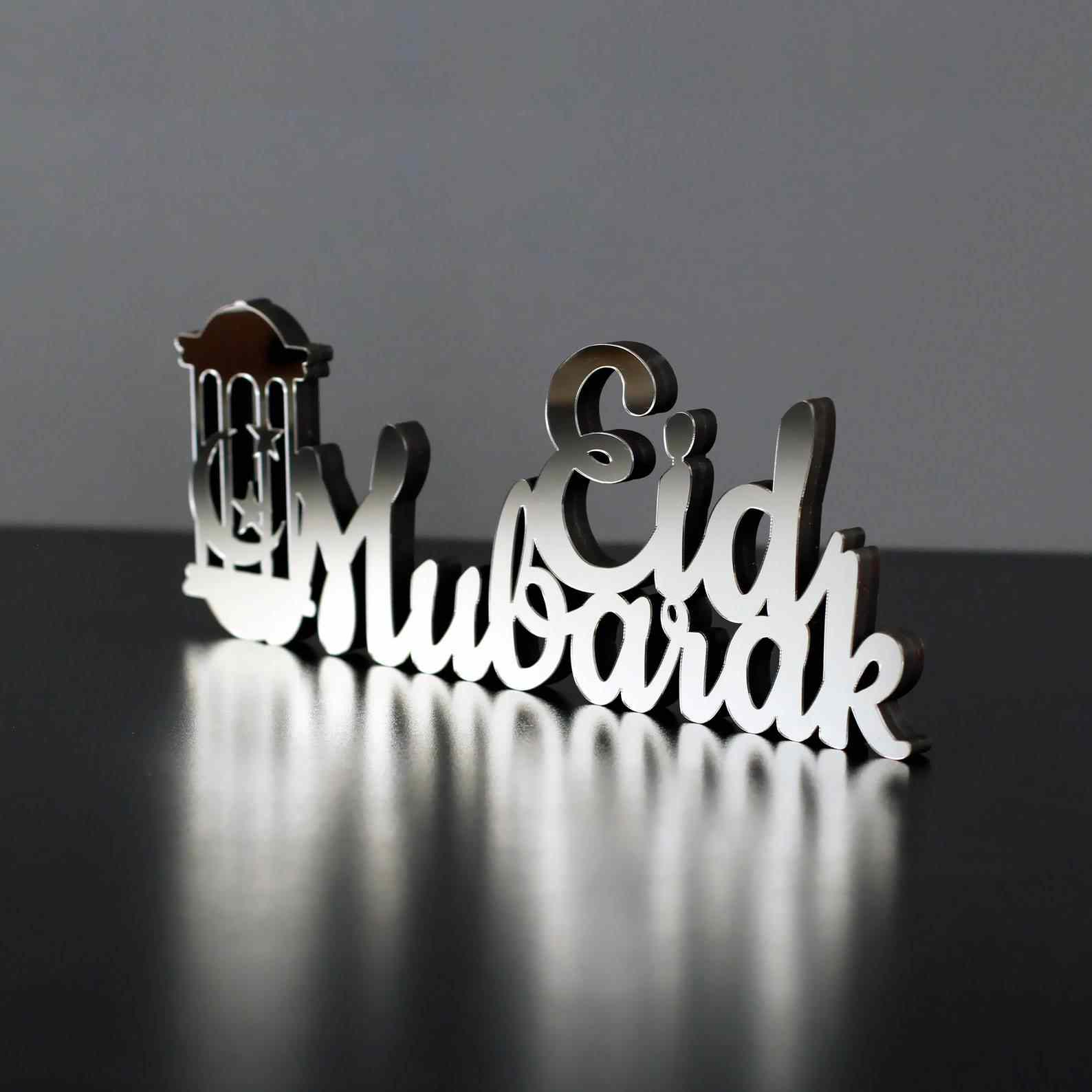 Eid Mubarak Table Top Decor - Style 3 - Islamic Wall Art Store