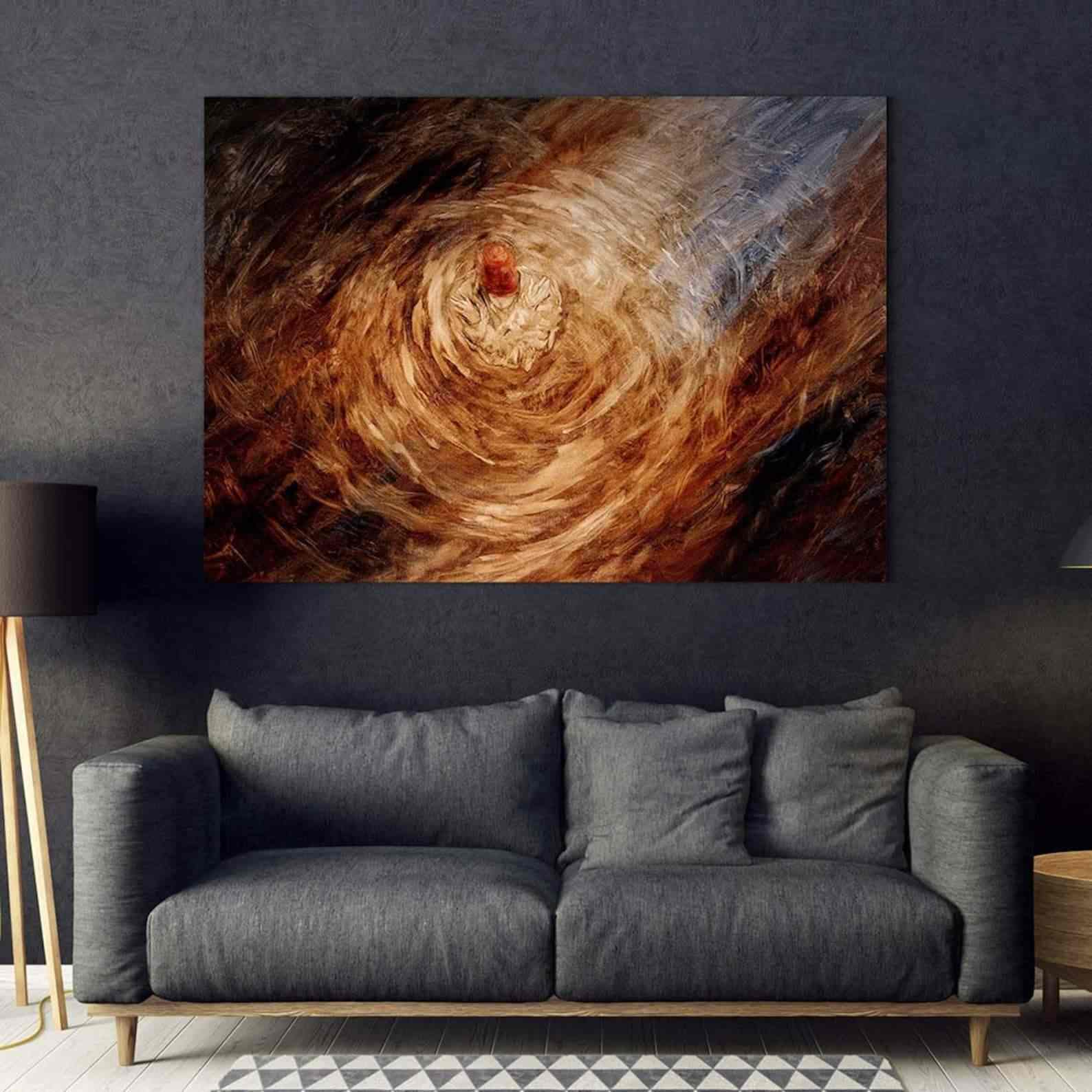 Whirling Dervish v13 Oil Paint Reproduction Canvas Print Islamic Wall Art - Islamic Wall Art Store