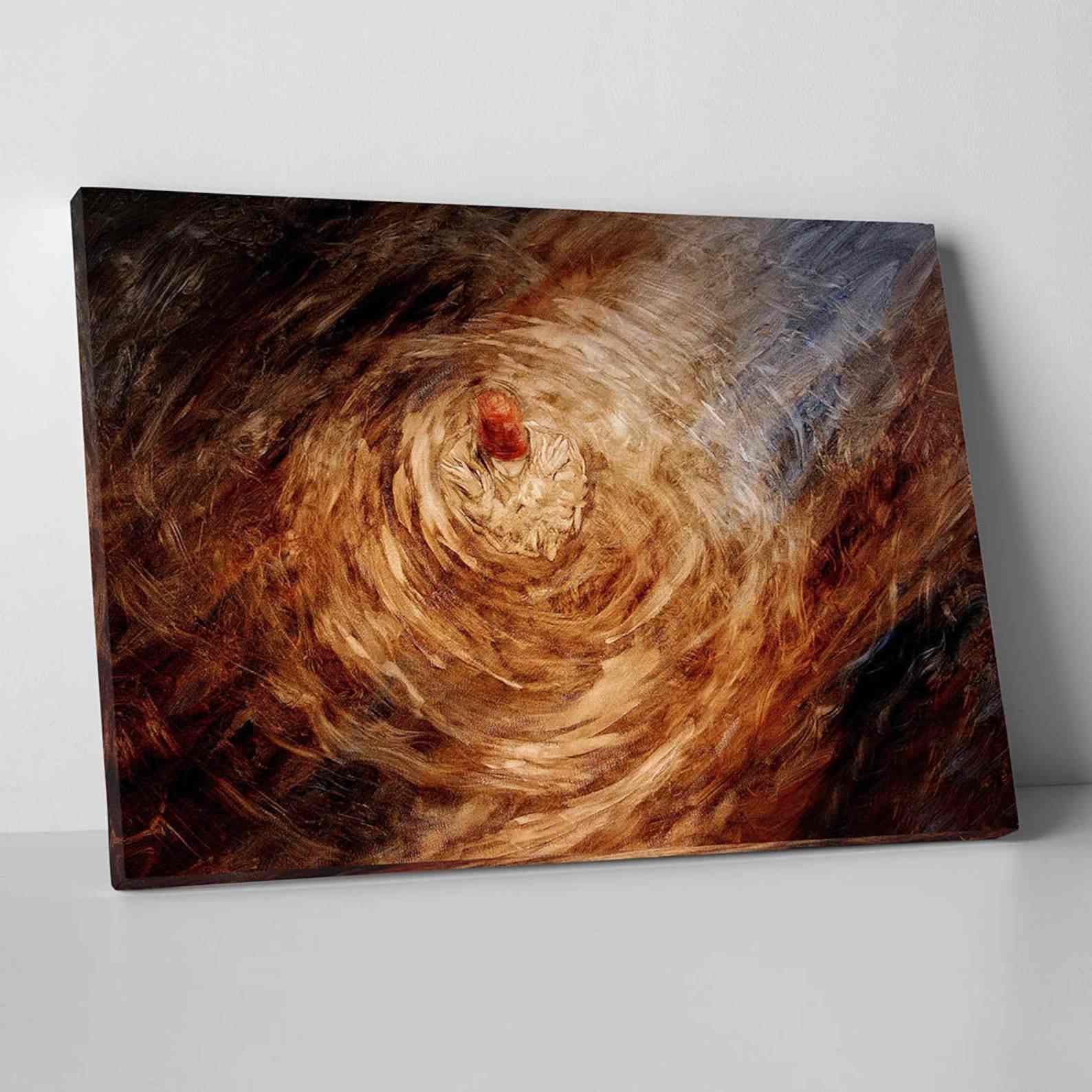 Whirling Dervish v13 Oil Paint Reproduction Canvas Print Islamic Wall Art - Islamic Wall Art Store